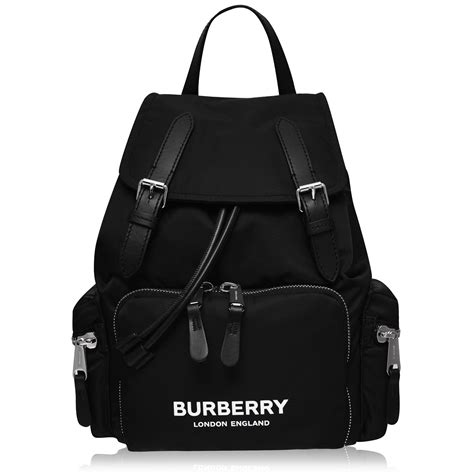 burberry medium nylon rucksack|Nylon Backpack in Black .